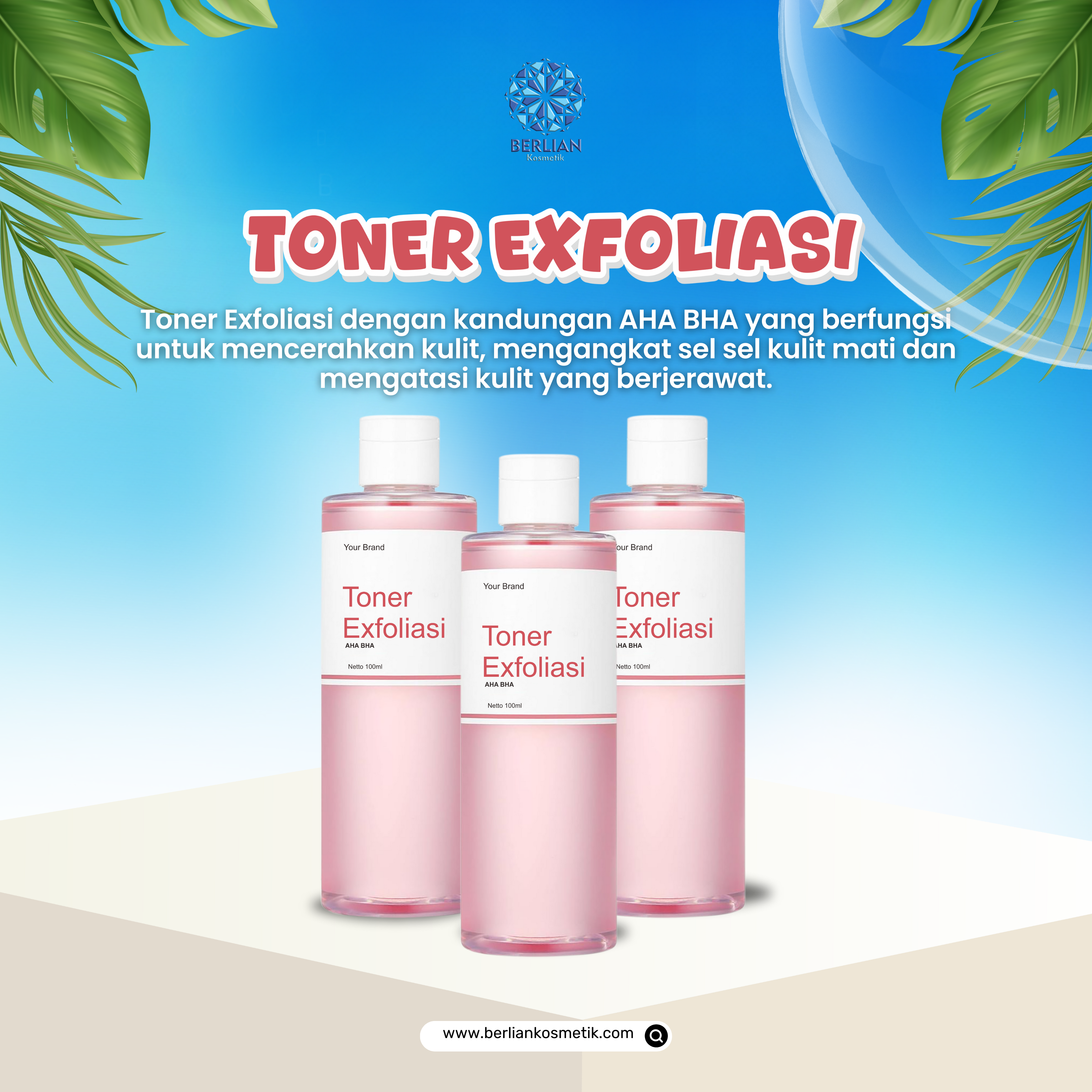 Toner Exfoliasi