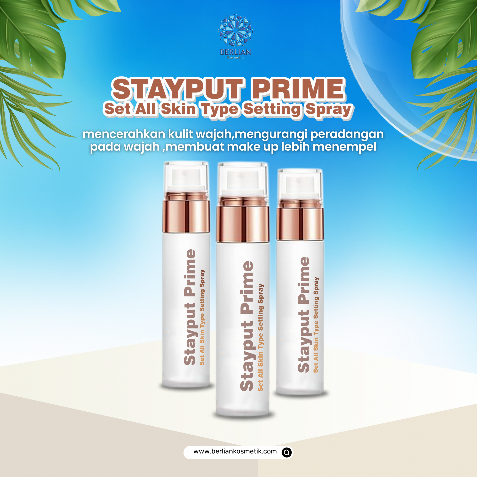 Stayput Prime & Set All Skin Type Setting Spray