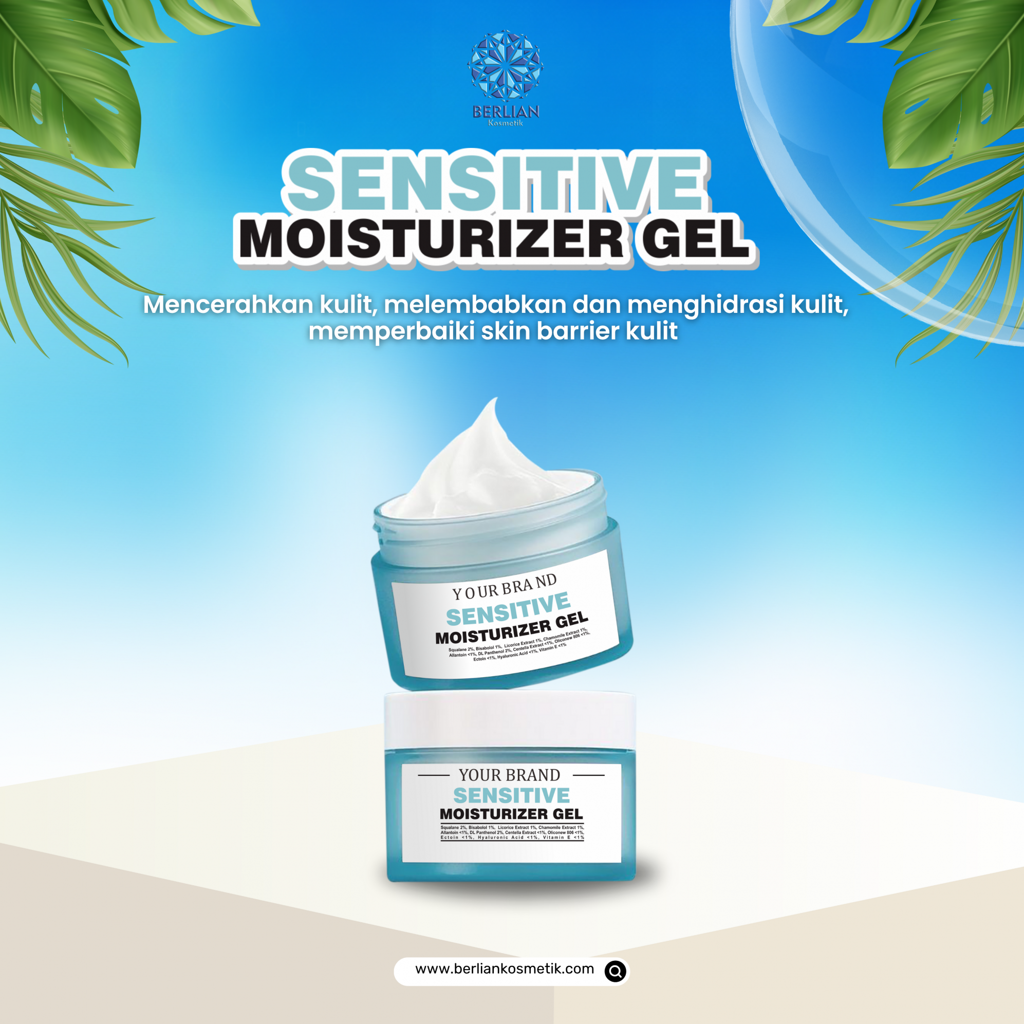 Sensitive Moisturizer Gel