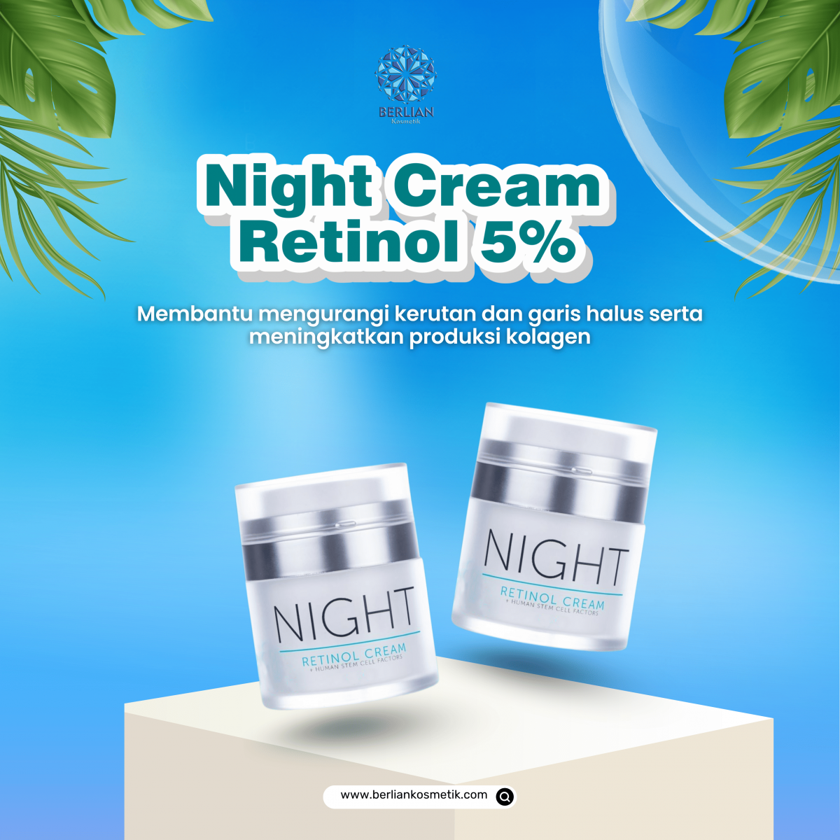 Night Cream Retinol 5%
