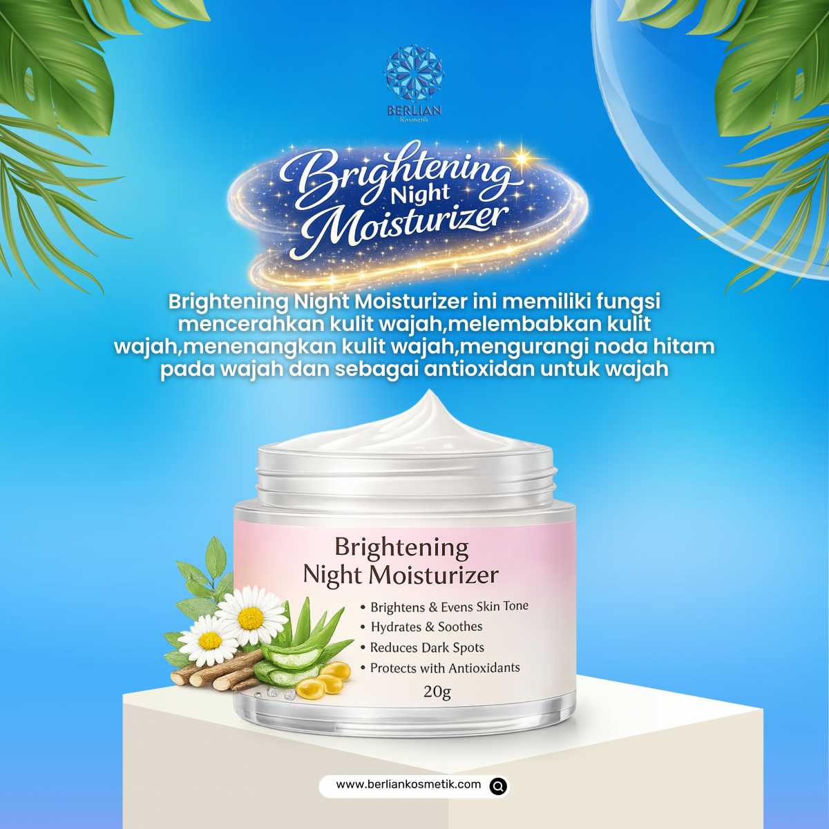 Brightening Night Moisturizer