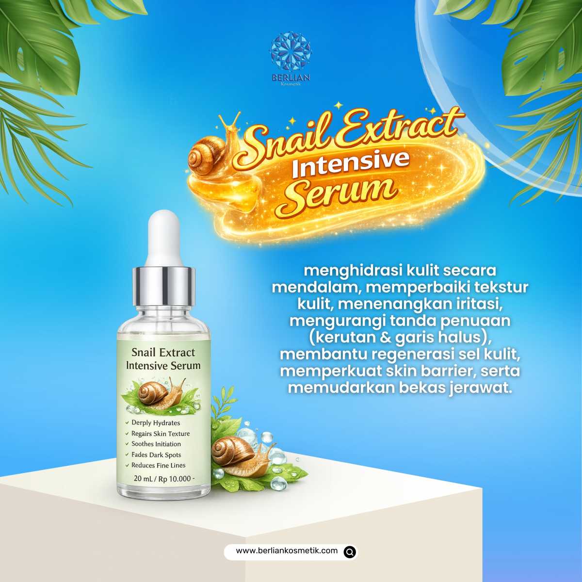 Snail Extract Intensive Serum